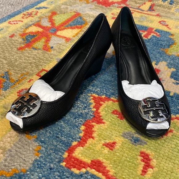 Tory Burch Shoes - NEW tory burch heals silver medallion